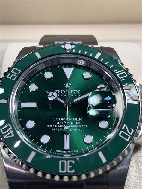 rolex hulk anno di produzione|rolex hulk submariner dial.